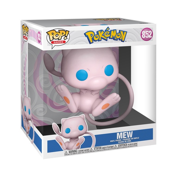 Figurine POP! Jumbo Pokémon Mew N° 852 FUNKO - vue 3