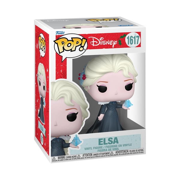 Figurine Funko Pop Disney Princess Holiday Elsa - vue 4
