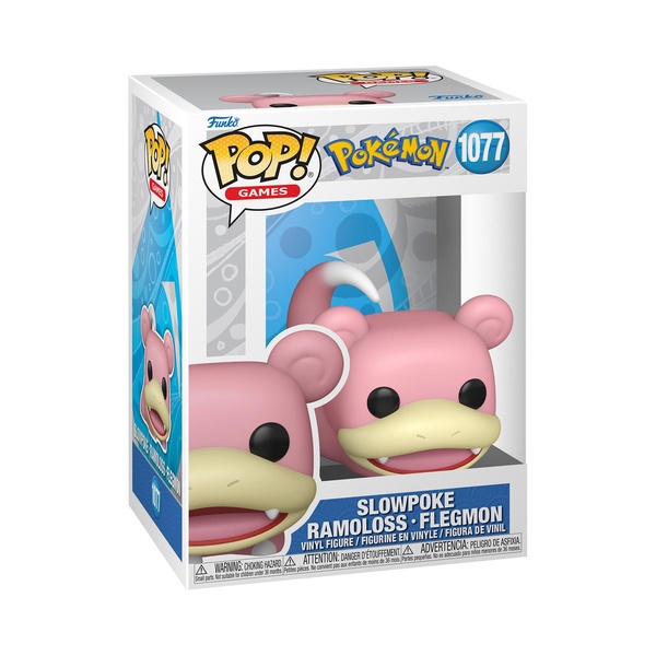 Figurine Funko Pop Games Pokémon Slowpoke - vue 4