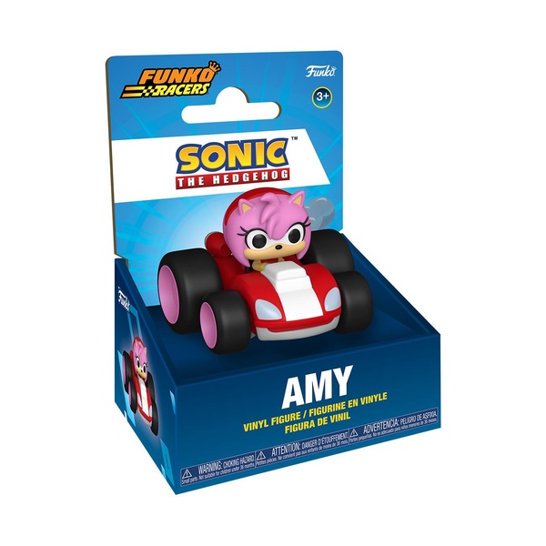 Sonic The Hedgehog Super Racers Figurine Diecast Amy 5 cm - vue 2