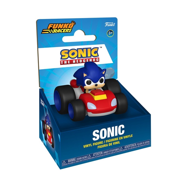 Sonic The Hedgehog Super Racers Figurine Diecast Sonic 5 cm - vue 3