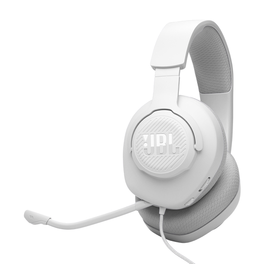 JBL Quantum 100M2 Casque Avec fil Arceau Gaming Blanc