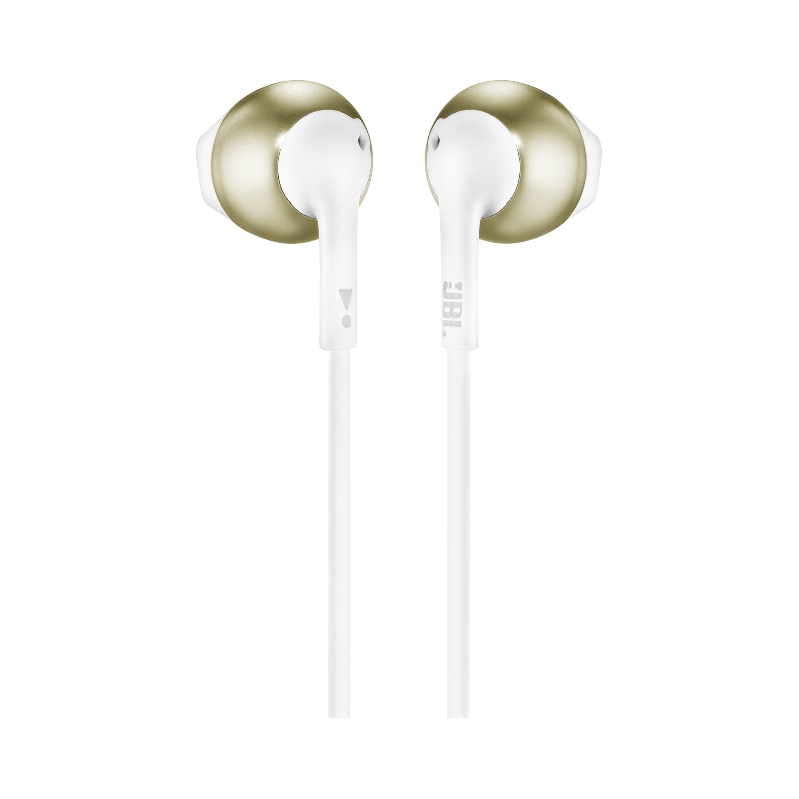 JBL Tune 205 Casque Avec fil Ecouteurs Appels/Musique/Sport/Au quotidien Champagne, Or