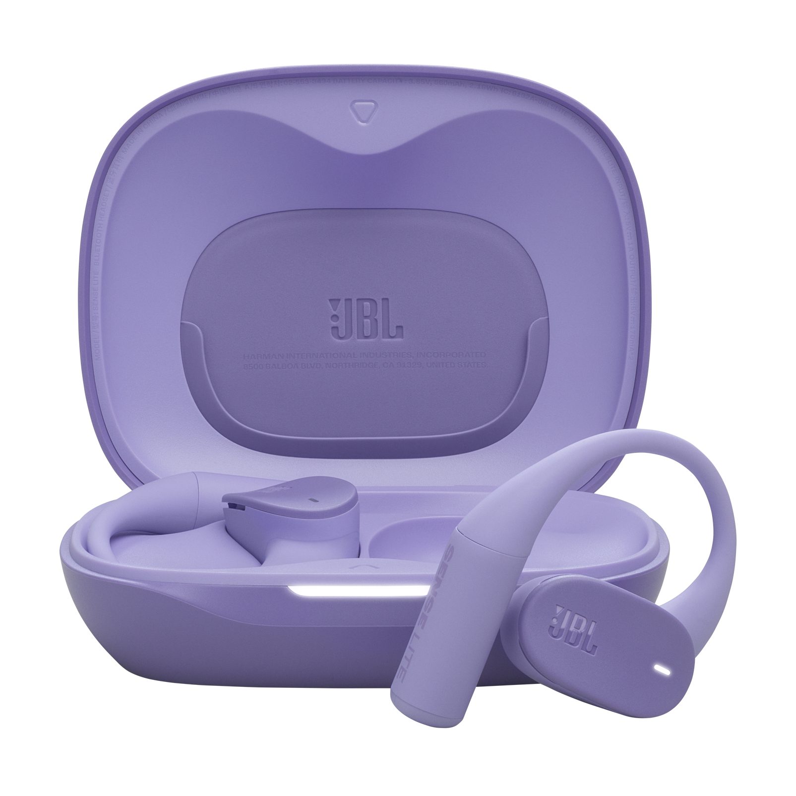 Ecouteurs sans fil à conduction aérienne JBL Sense Lite Violet