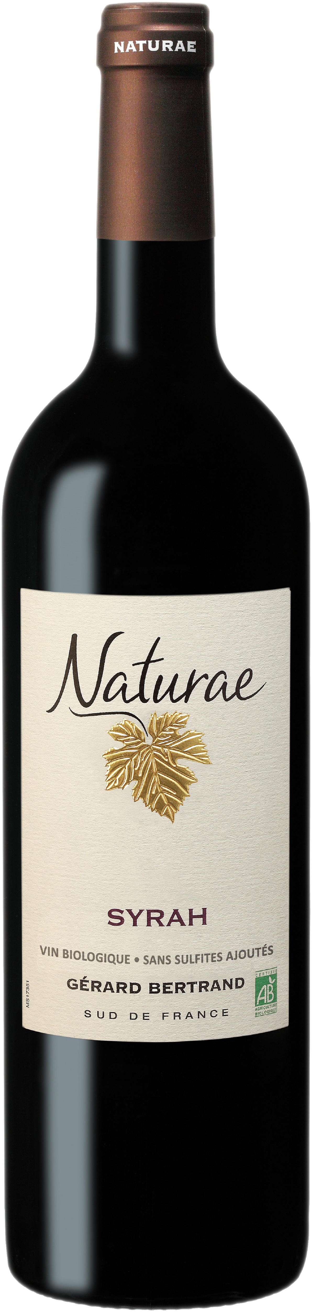 Gérard Bertrand - Naturae Syrah BIO, 2021 - Pays d'Oc IGP - Rouge - 75 cl