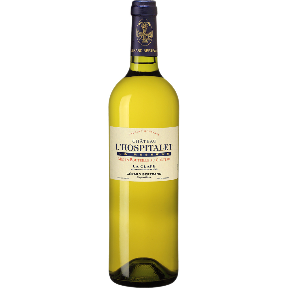 Château L'Hospitalet La Réserve BIO, 2021 - La Clape AOP - Blanc Sec - 75 cl