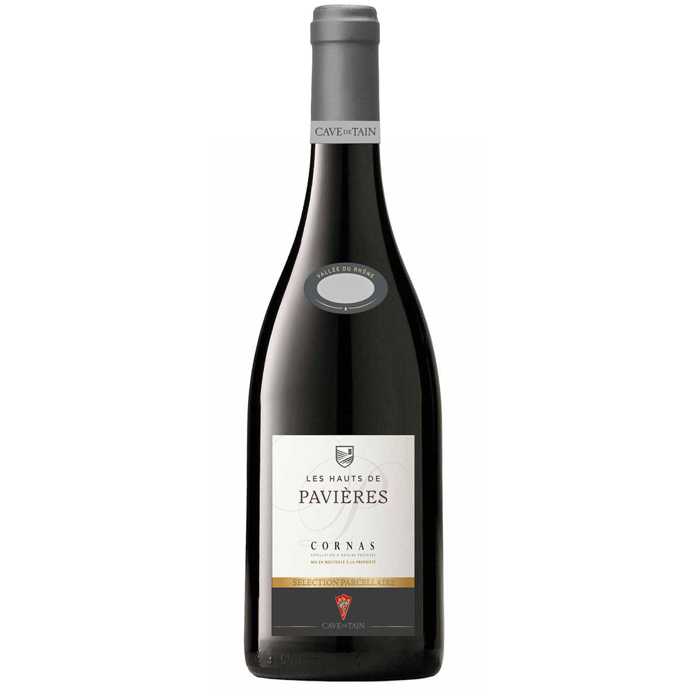 Cave de Tain Les Hauts de Pavières, 2019 - Cornas AOP - Rouge - 75 cl