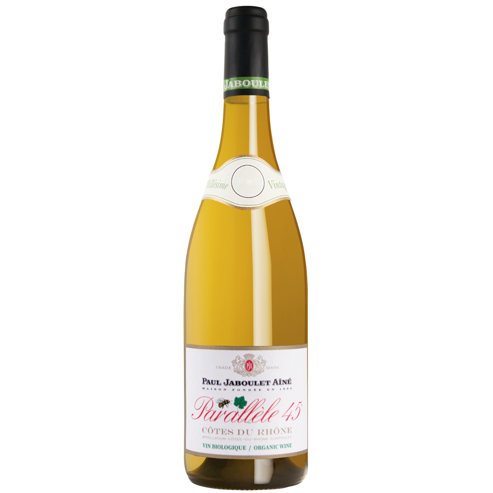 Paul Jaboulet Aîné Parallèle 45 BIO, 2021 - Côtes du Rhône AOP - Blanc Sec - 75 cl