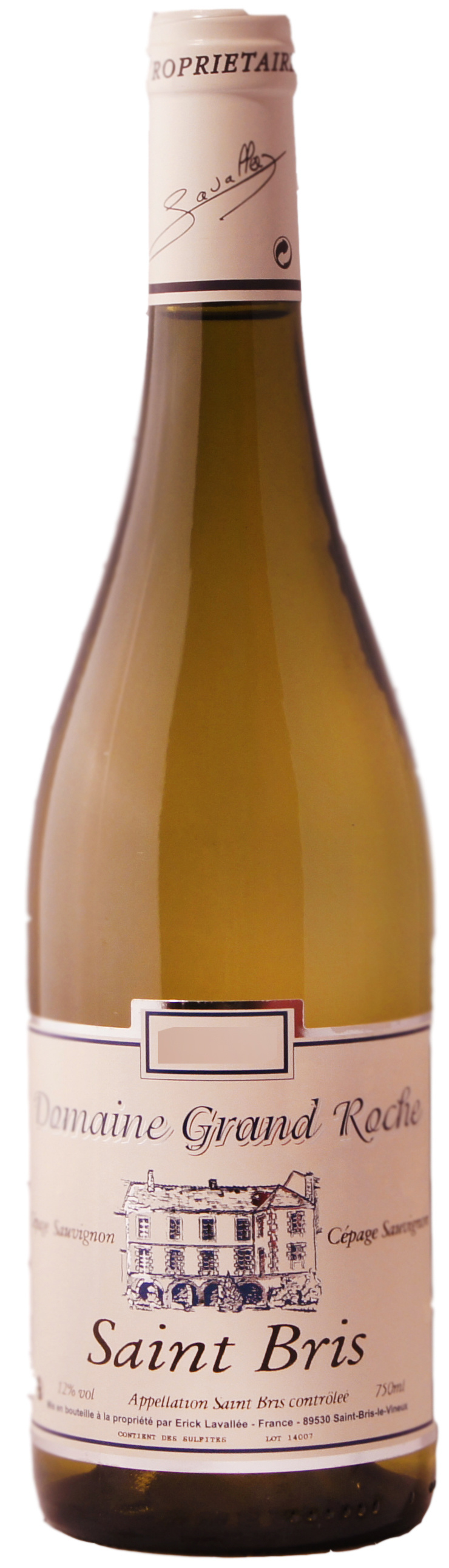 Domaine Grand Roche, 2020 - Saint-Bris AOP - Blanc Sec - 75 cl