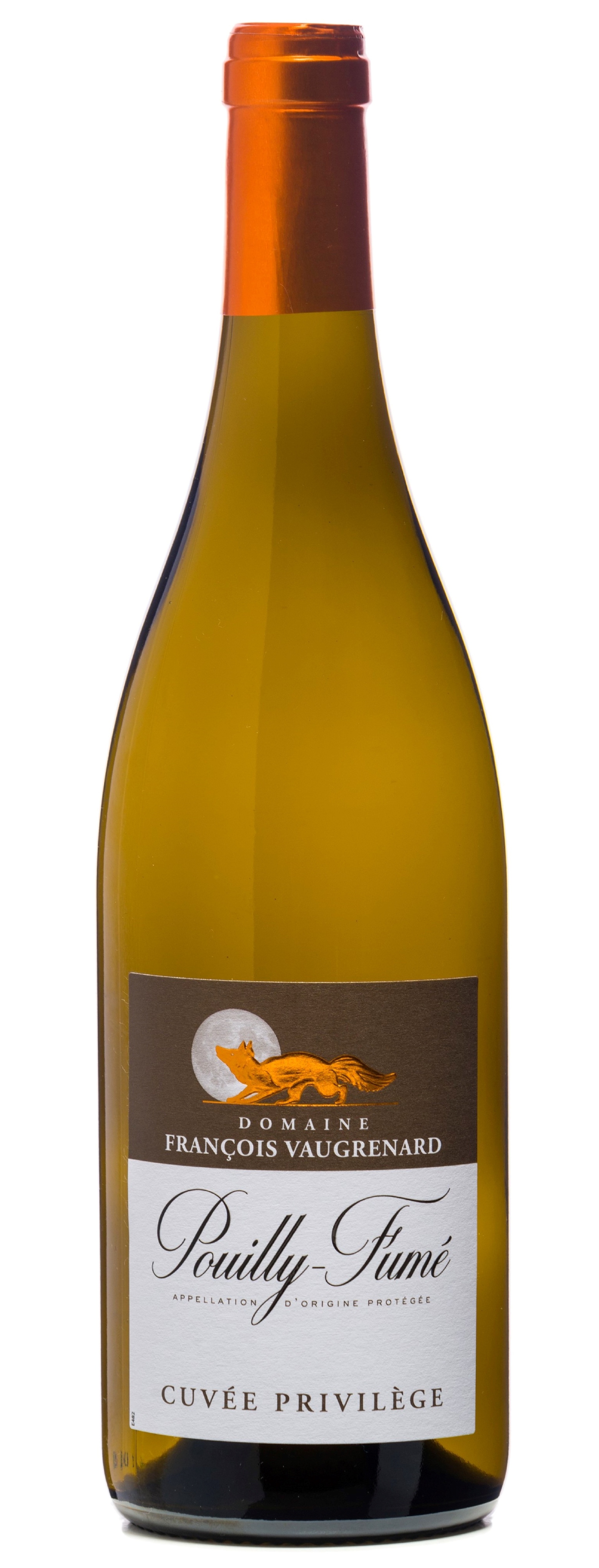 Domaine François Vaugrenard Cuvée Privilège, 2022 - Pouilly-Fumé AOP - Blanc Sec - 75 cl - étiquette