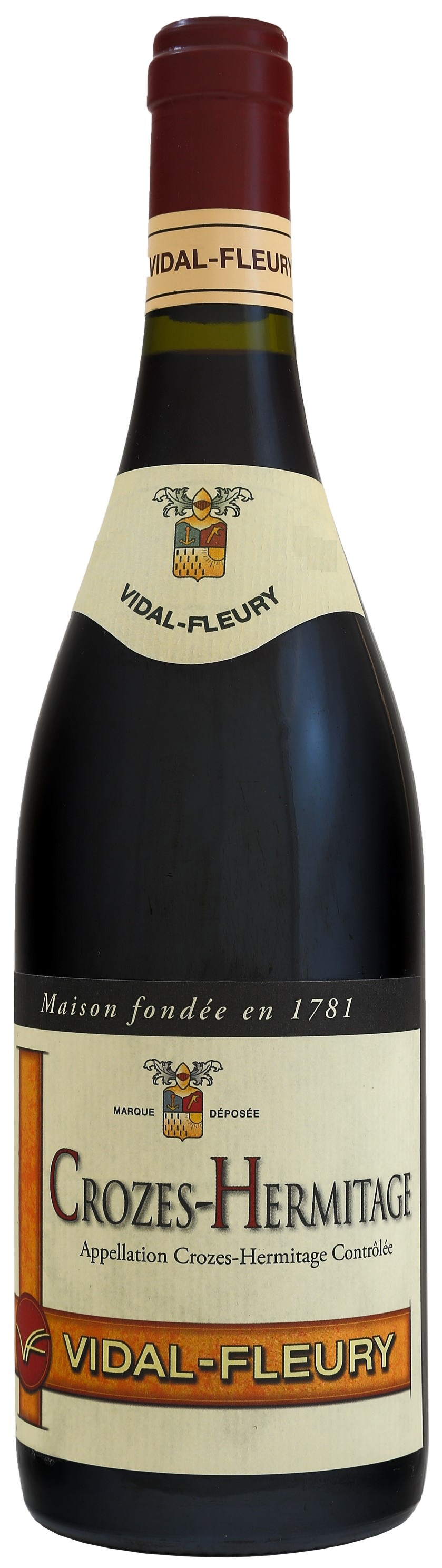 J. V. Fleury, 2021 - Crozes-Hermitage AOP - Rouge - 75 cl - étiquette abîmée