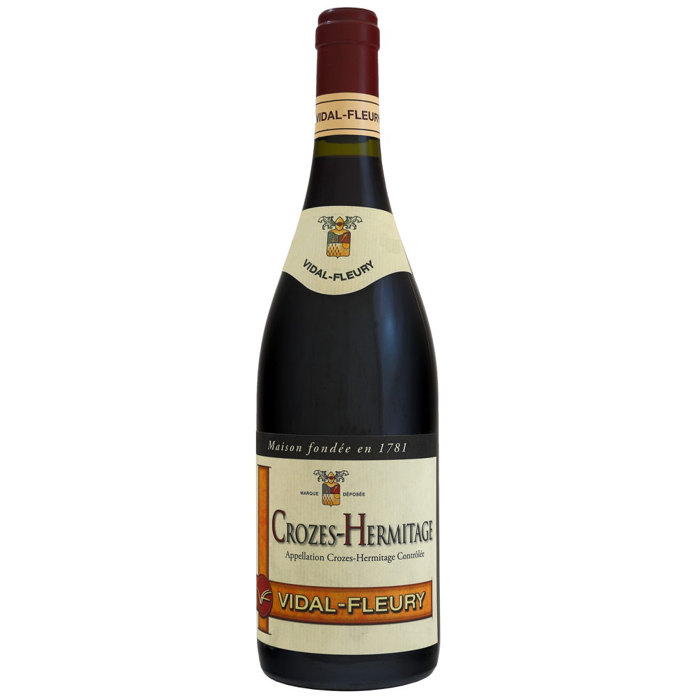 J. V. Fleury, 2021 - Crozes-Hermitage AOP - Rouge - 75 cl - étiquette abîmée
