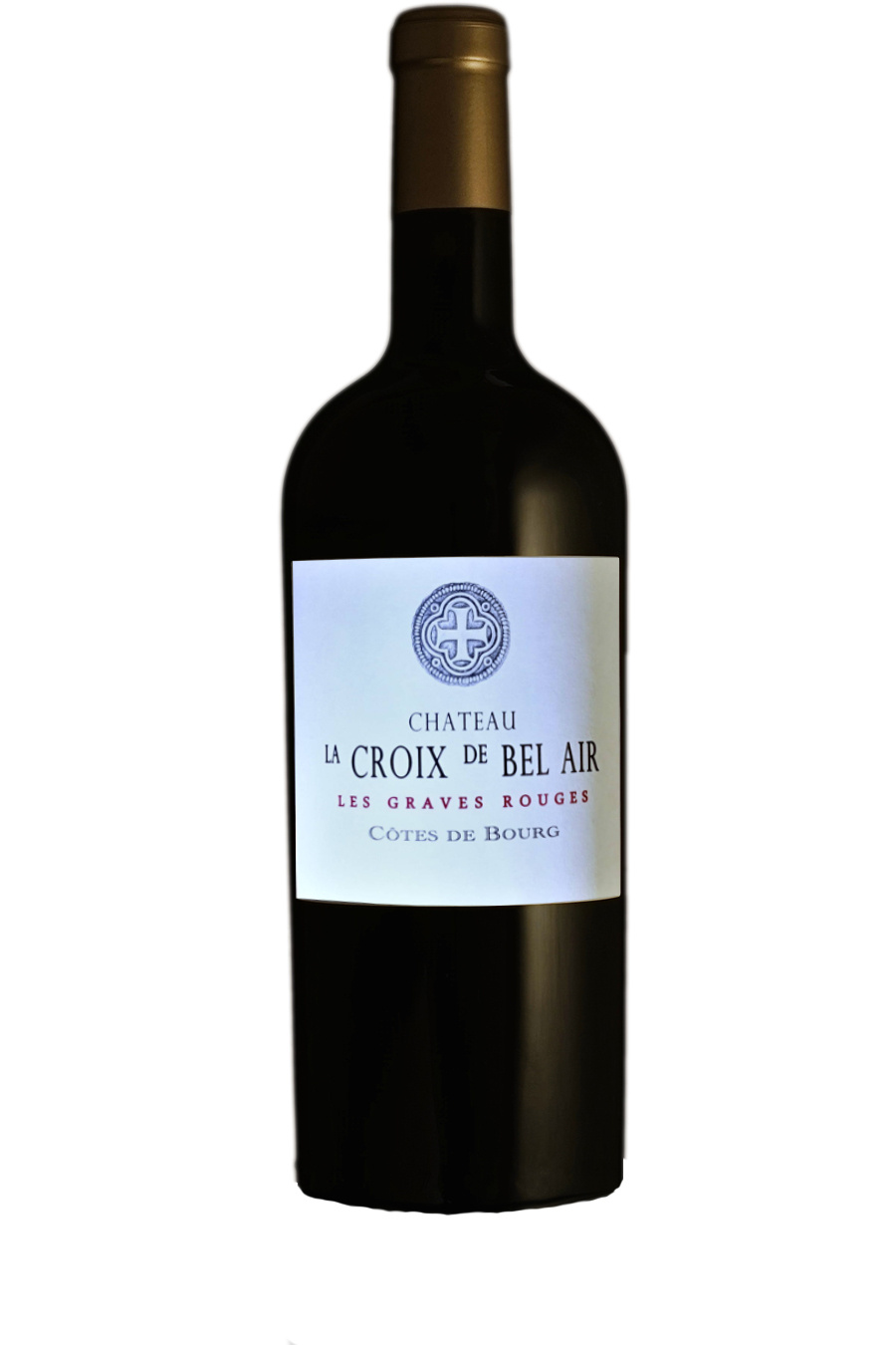 Château La Croix de Bel Air, 2019 - Côtes de Bourg AOP - Rouge - 75 cl - étiquette abîmée