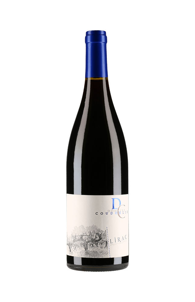 Domaine de Coudoulis, 2020 - Lirac AOP - Rouge - 75 cl - étiquette abîmée