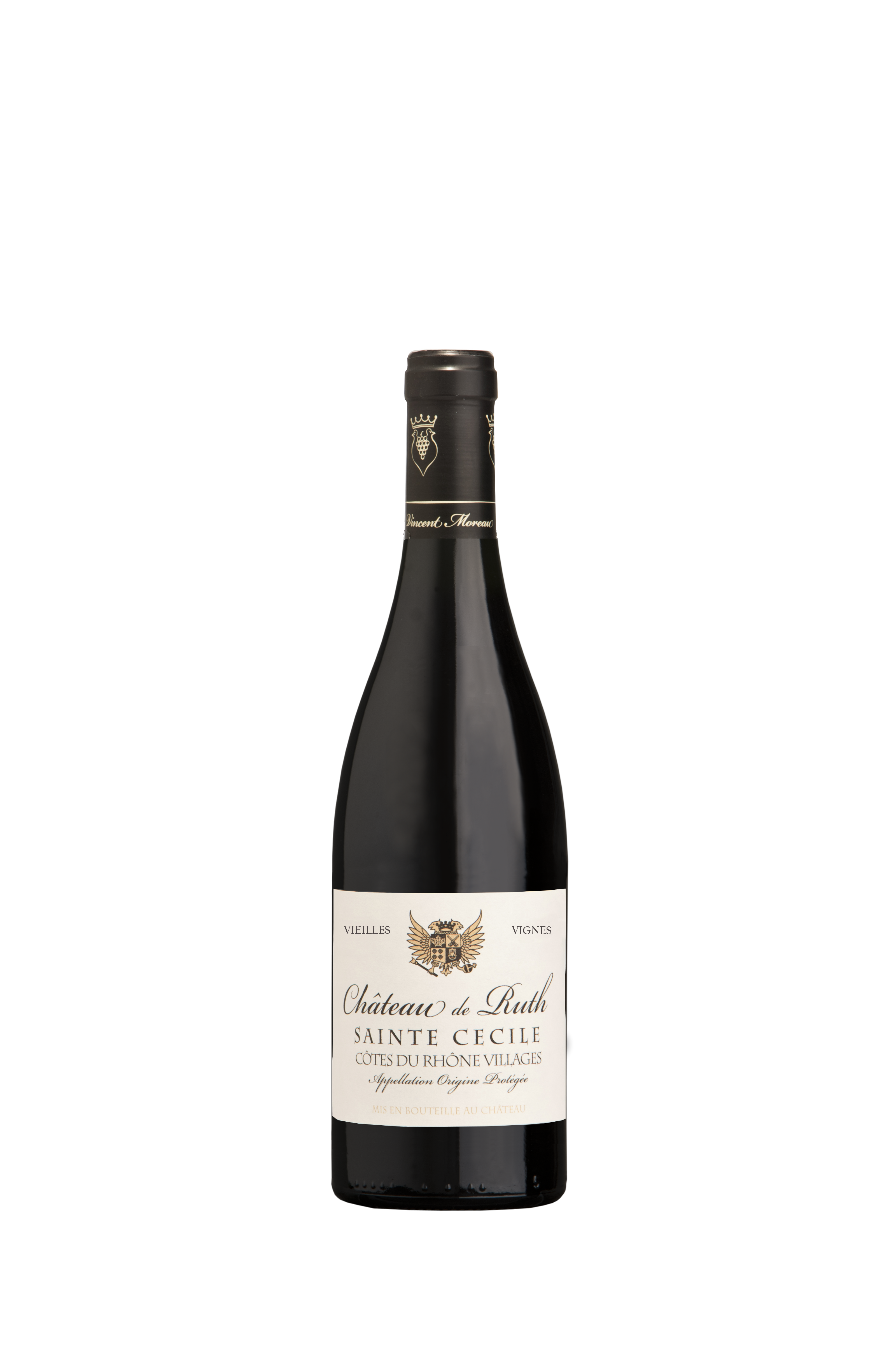 Château de Ruth Sainte Cécile Vieilles Vignes, 2022 - Côtes du Rhône Villages AOP - Rouge - 75 cl - 