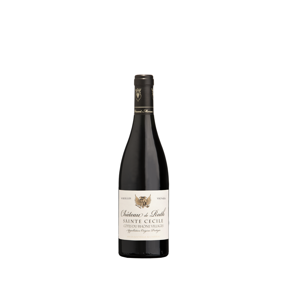 Château de Ruth Sainte Cécile Vieilles Vignes, 2022 - Côtes du Rhône Villages AOP - Rouge - 75 cl -