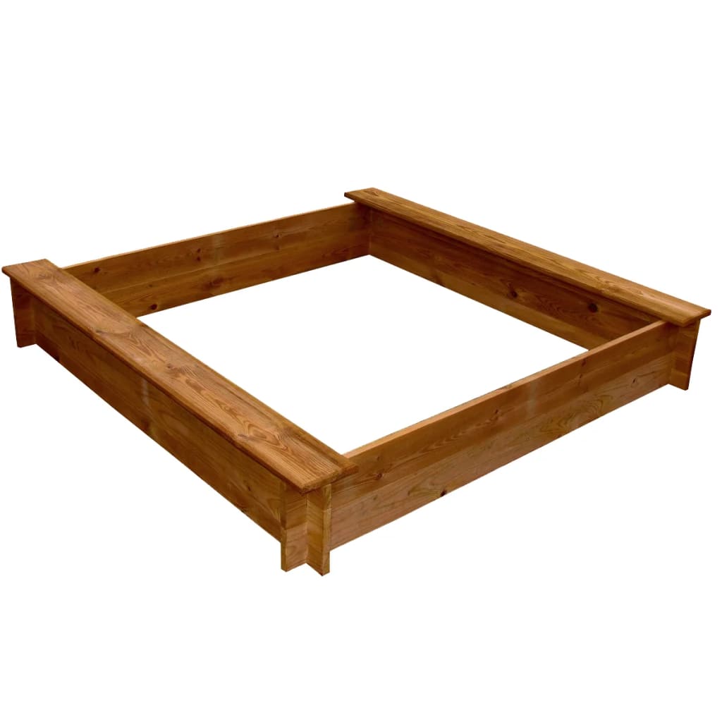 Bac à Sable En Bois AXI Mandy Avec Banc, Rangement, Couvercle Et Tableau Noir - 100x90 Cm - Jeu Extérieur Enfants - 11