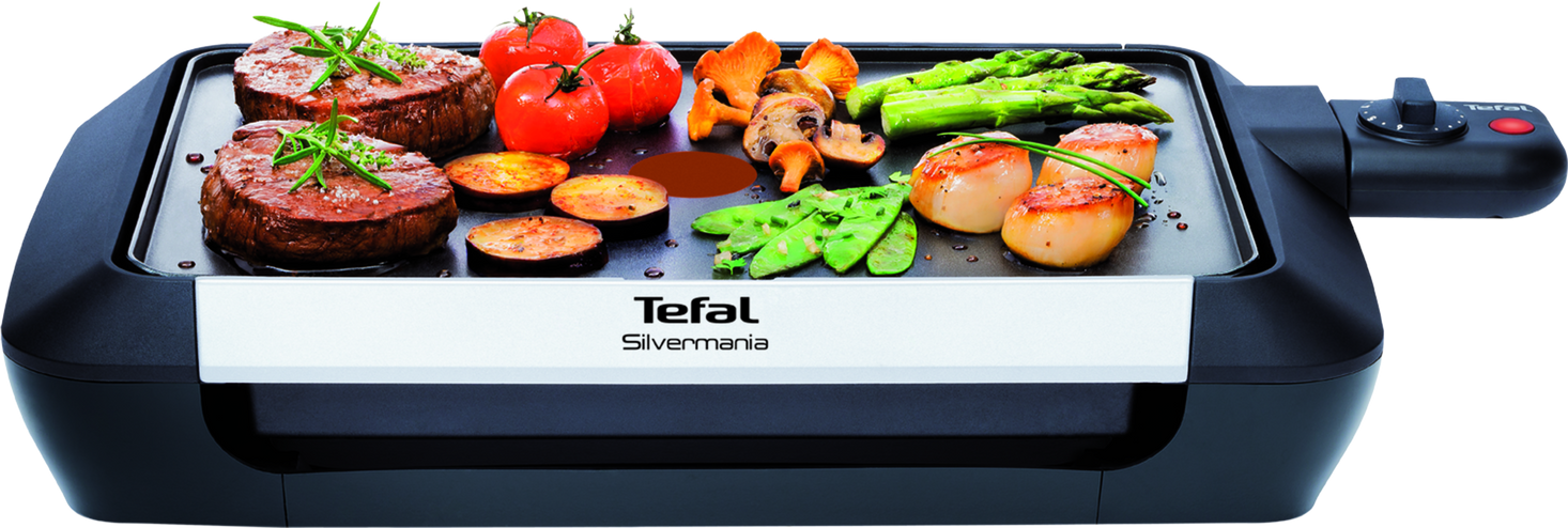 Plancha Tefal Silvermania Cb670801