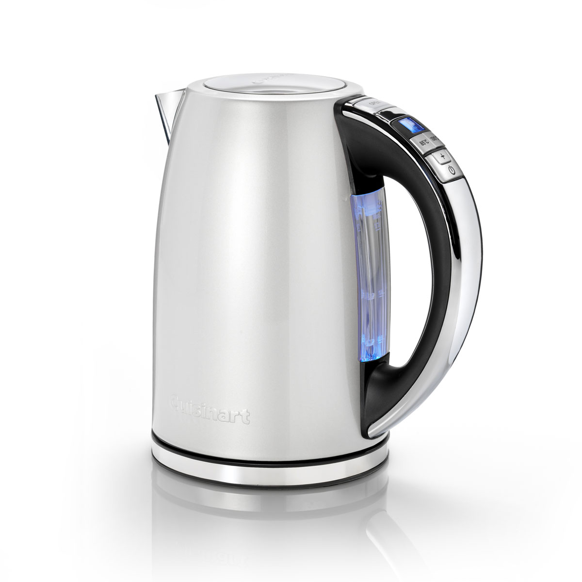 Bouilloire électrique 1,7 L Design Rétro Crème – 3000W à Chauffe Rapide Avec Fenêtre D'eau