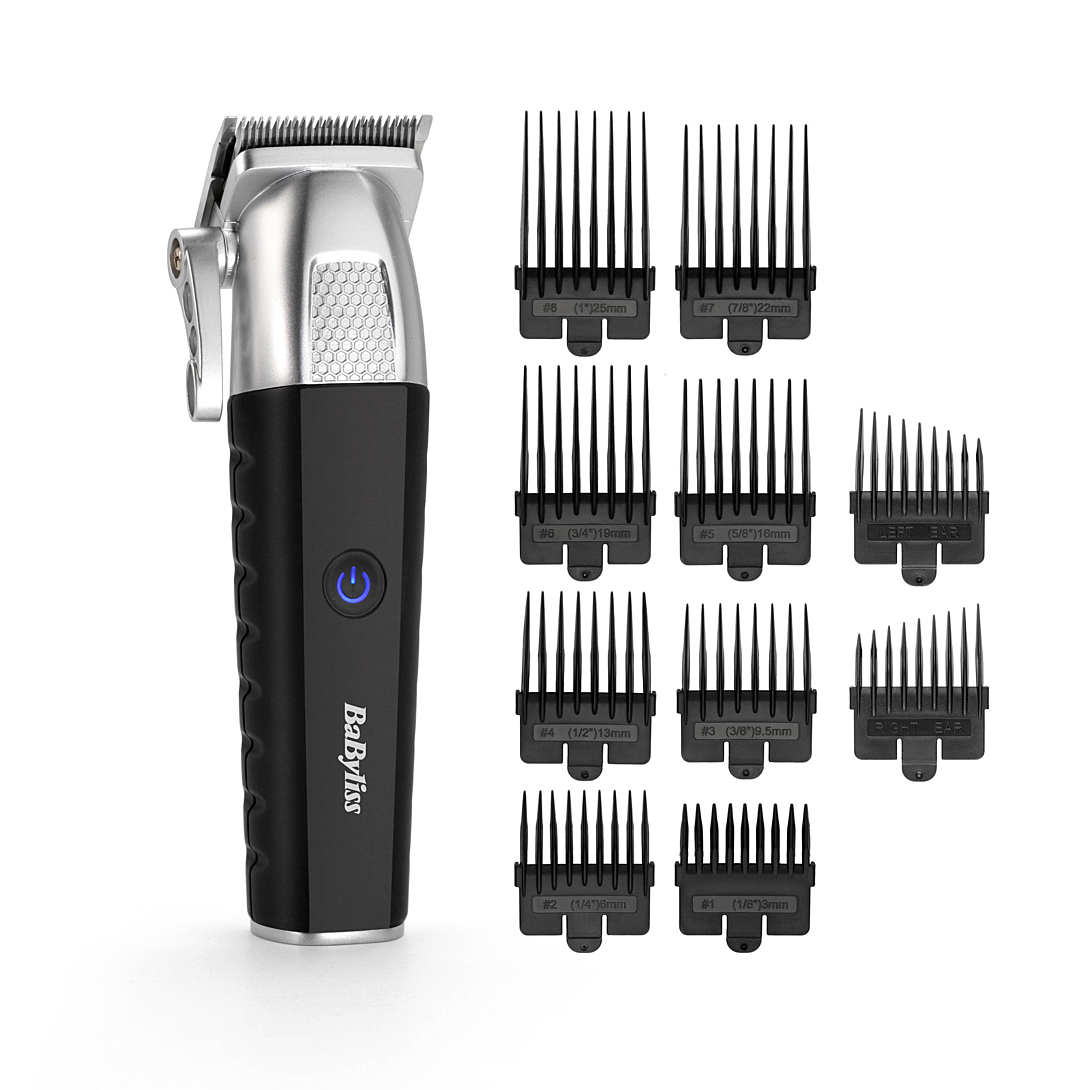 Tondeuse À Cheveux BaByliss E812E – Sans Fil, Lames En Acier Japonais, 8 Sabots - vue 7