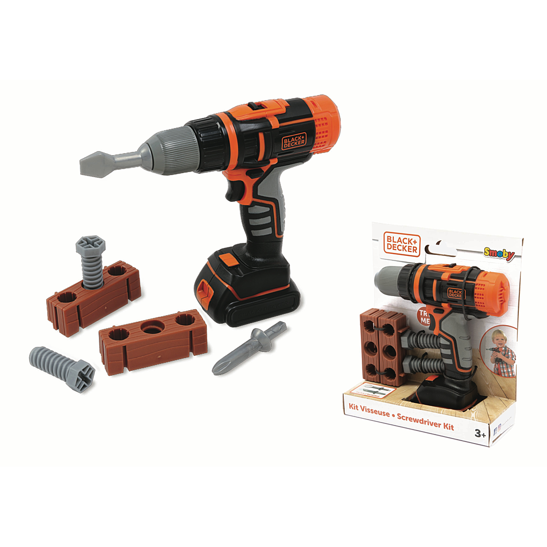 Perceuse mécanique et accessoires +Decker Smoby - vue 1