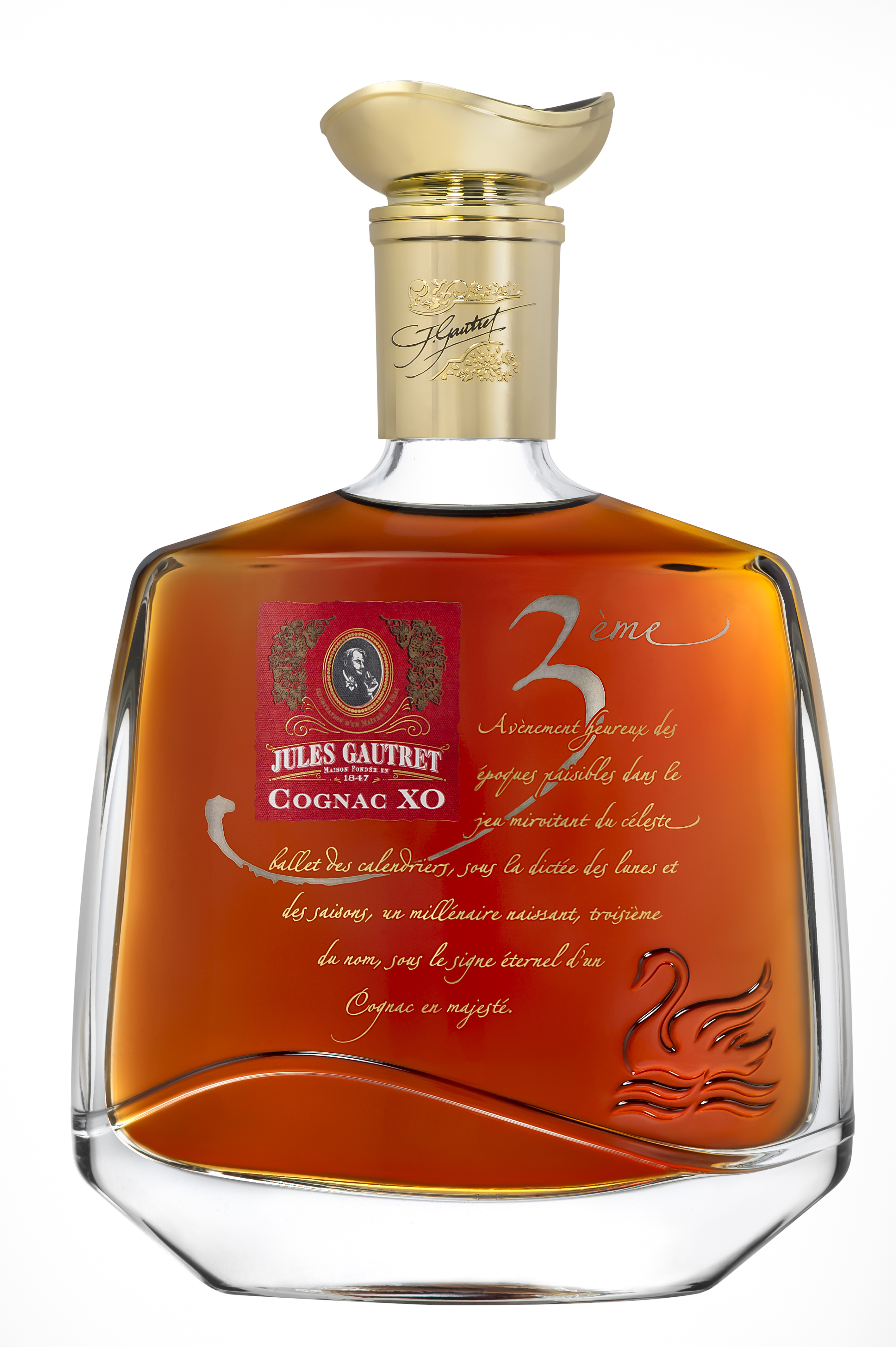 Cognac Jules Gautret XO 3ème millénaire, 40 % vol. - 70 cl