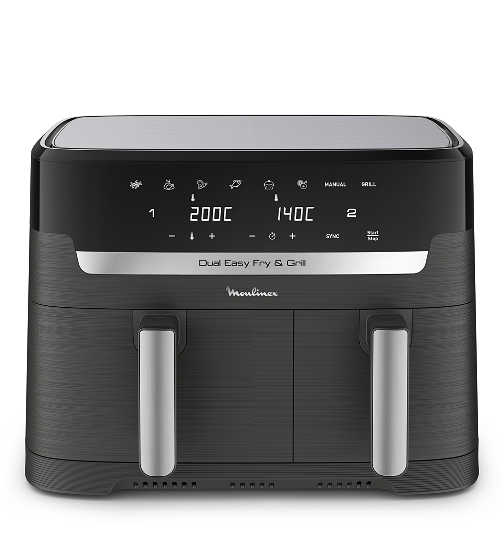 Friteuse à air Dual Easy Fry & Grill MOULINEX EZ905B20