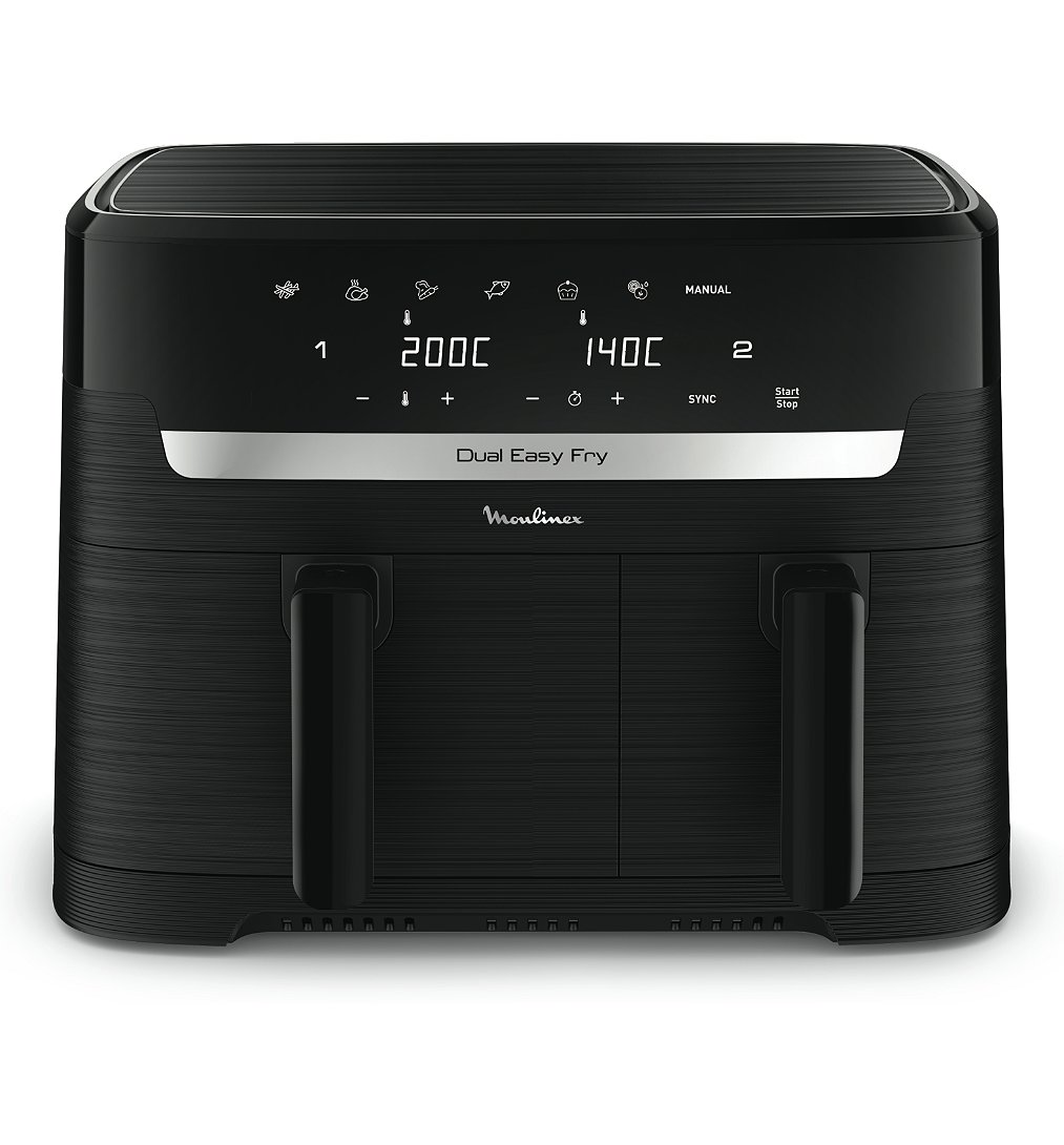 Friteuse Sans Huile Moulinex Dual EZ901N20 – 8,3 L, 2450 W, 7 Programmes Automatiques - vue 9