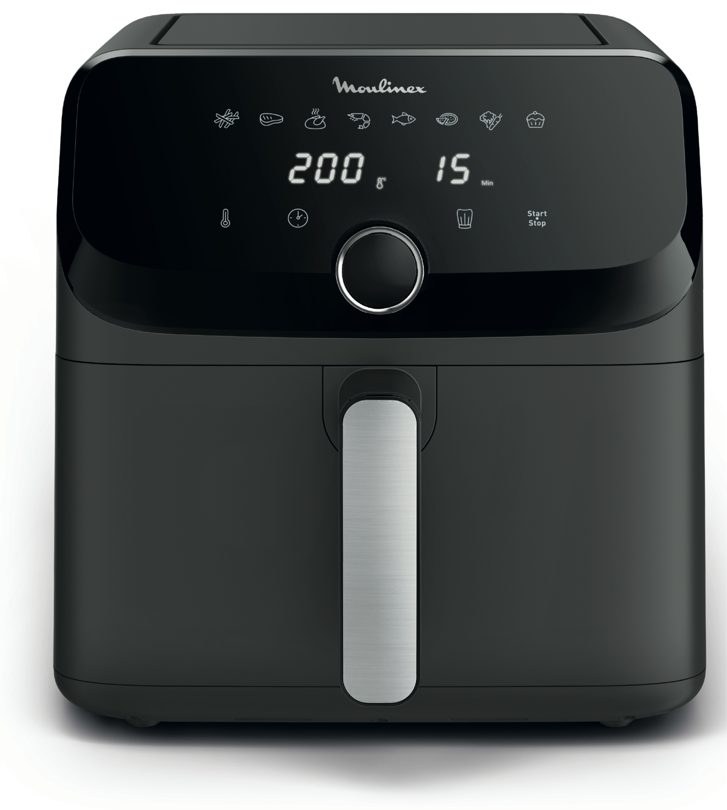 Friteuse Sans Huile Moulinex Easy Fry Mega Ez855Hf0