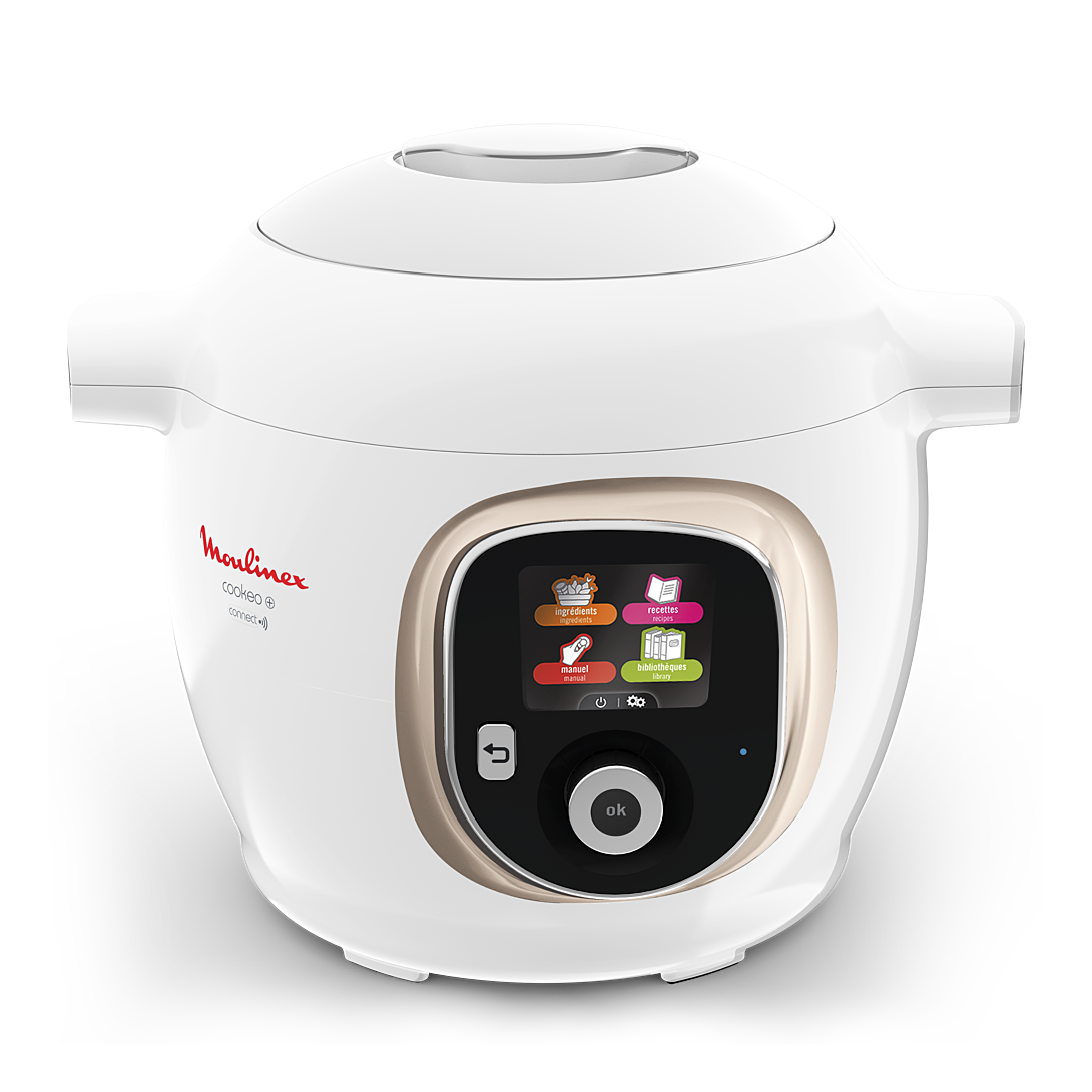 Multicuiseur intelligent Moulinex Cookeo+ Connect 200 recettes Blanc CE86DA10