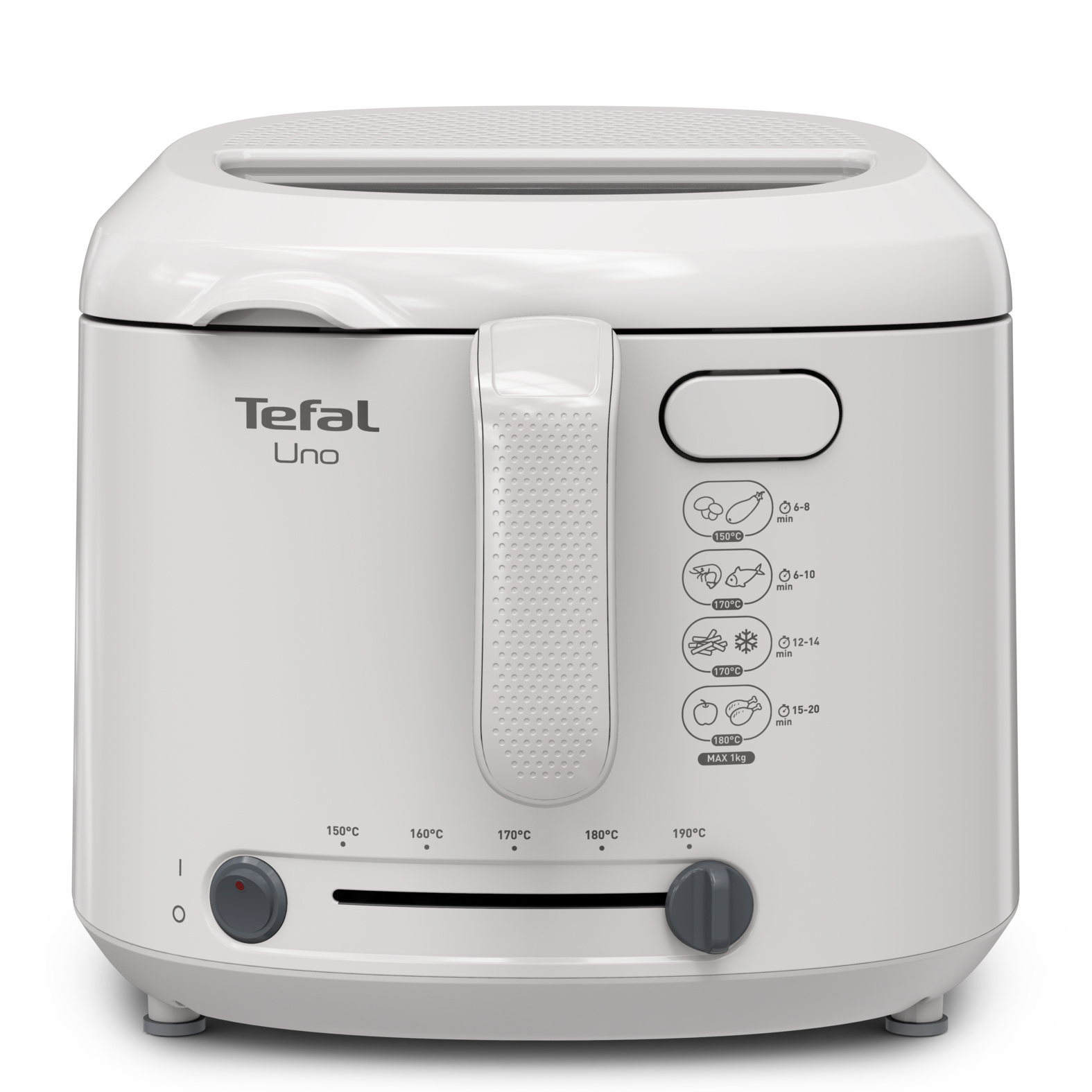 Friteuse Tefal FF203B10 Uno – 1kg, 1470W, Thermostat Réglable - vue 1