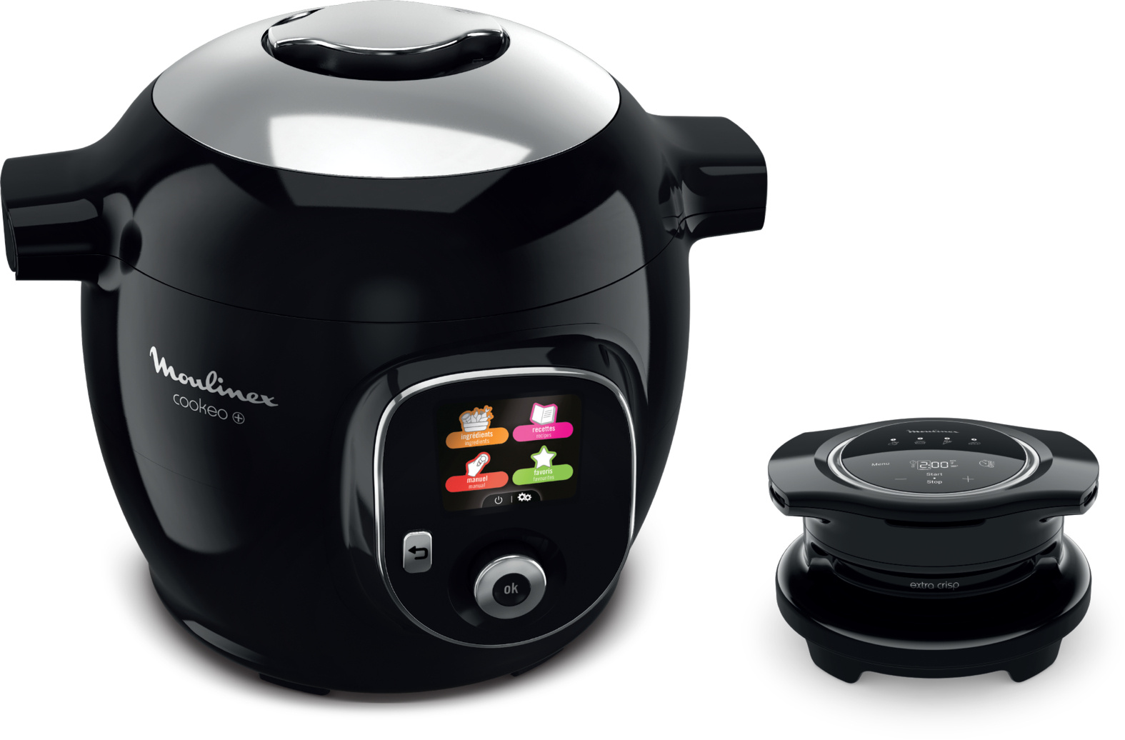 Moulinex cookeo multicuiseur 180 recettes + extra crisp