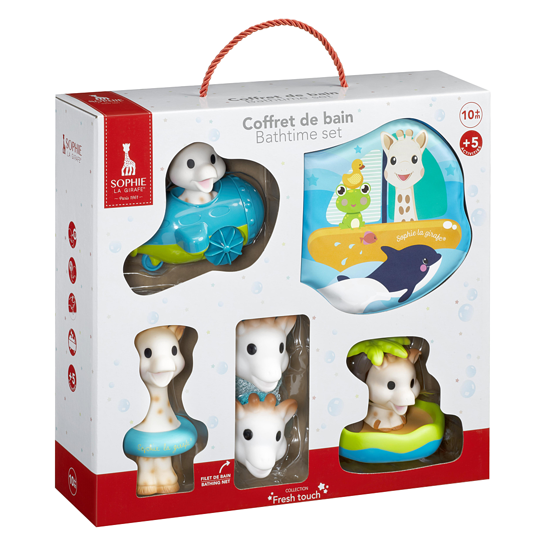 Coffret de bain Sophie la girafe