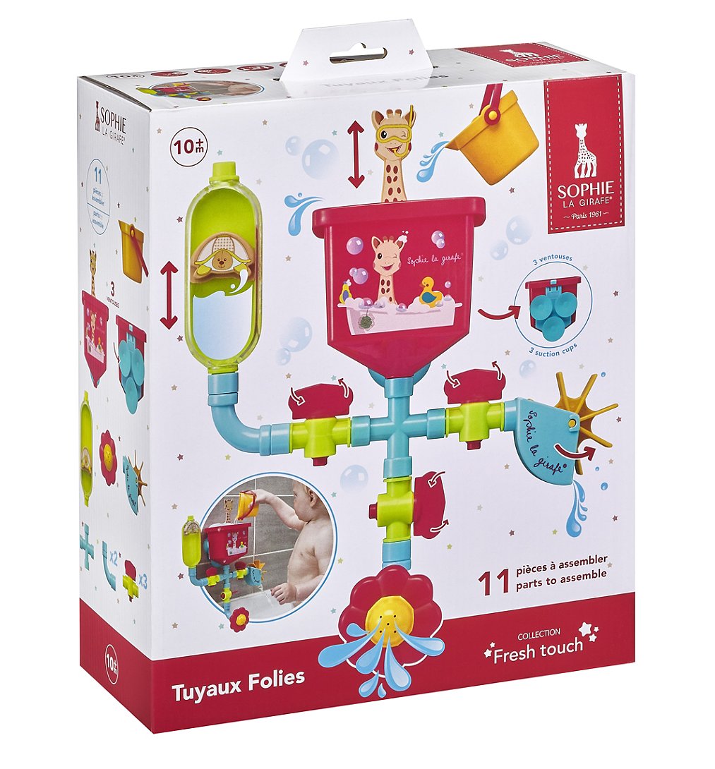 Jouet de bain VULLI Tuyaux folies Mixte Dès