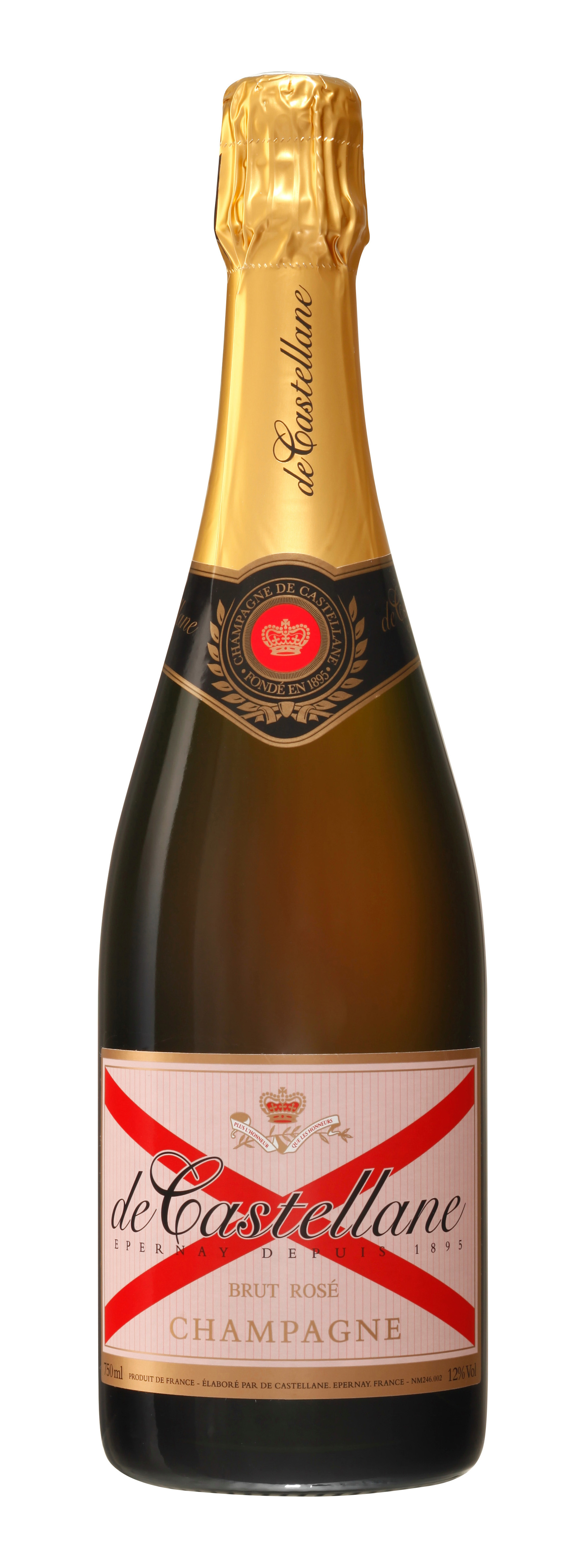 CHAMPAGNE DE CASTELLANE Champagne Ros&eacute; De Castellane - La Bouteille De 75cl