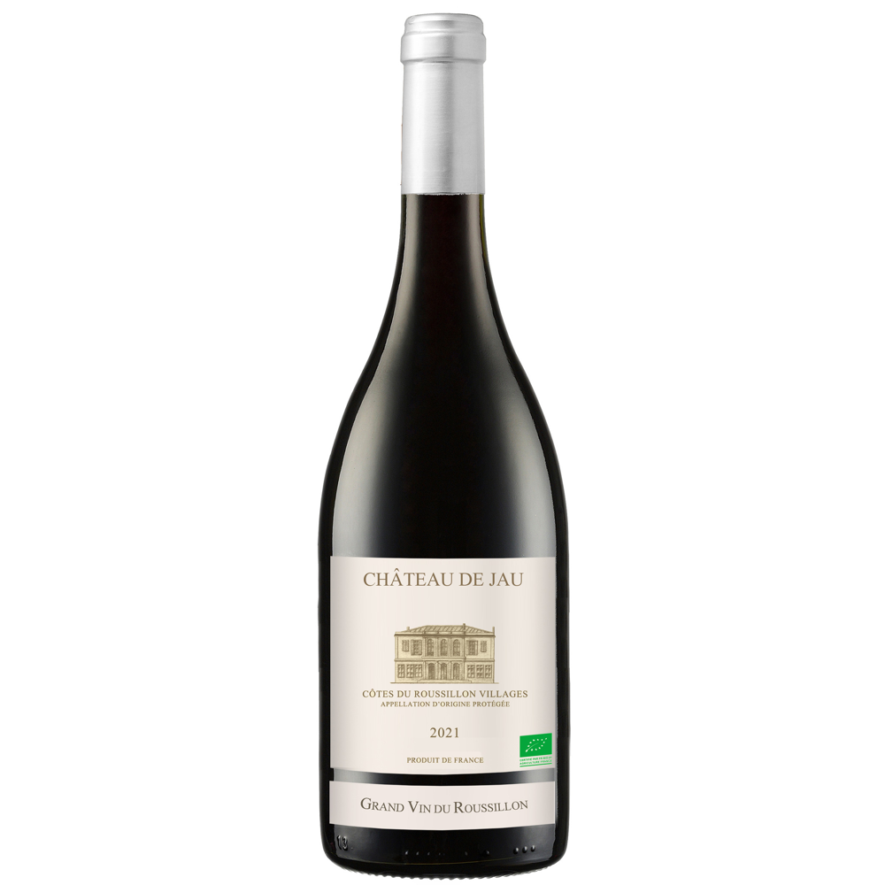 Château de Jau Grand Vin du Roussillon BIO, 2021 - Côtes-du-Roussillon-Villages AOP - Rouge - 75 cl
