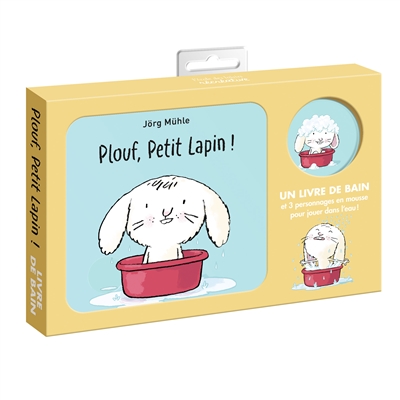 Plouf, Petit Lapin ! (Livre de bain) (Coffret)