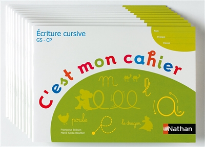 C'est mon cahier, écriture cursive (Jeunesse)