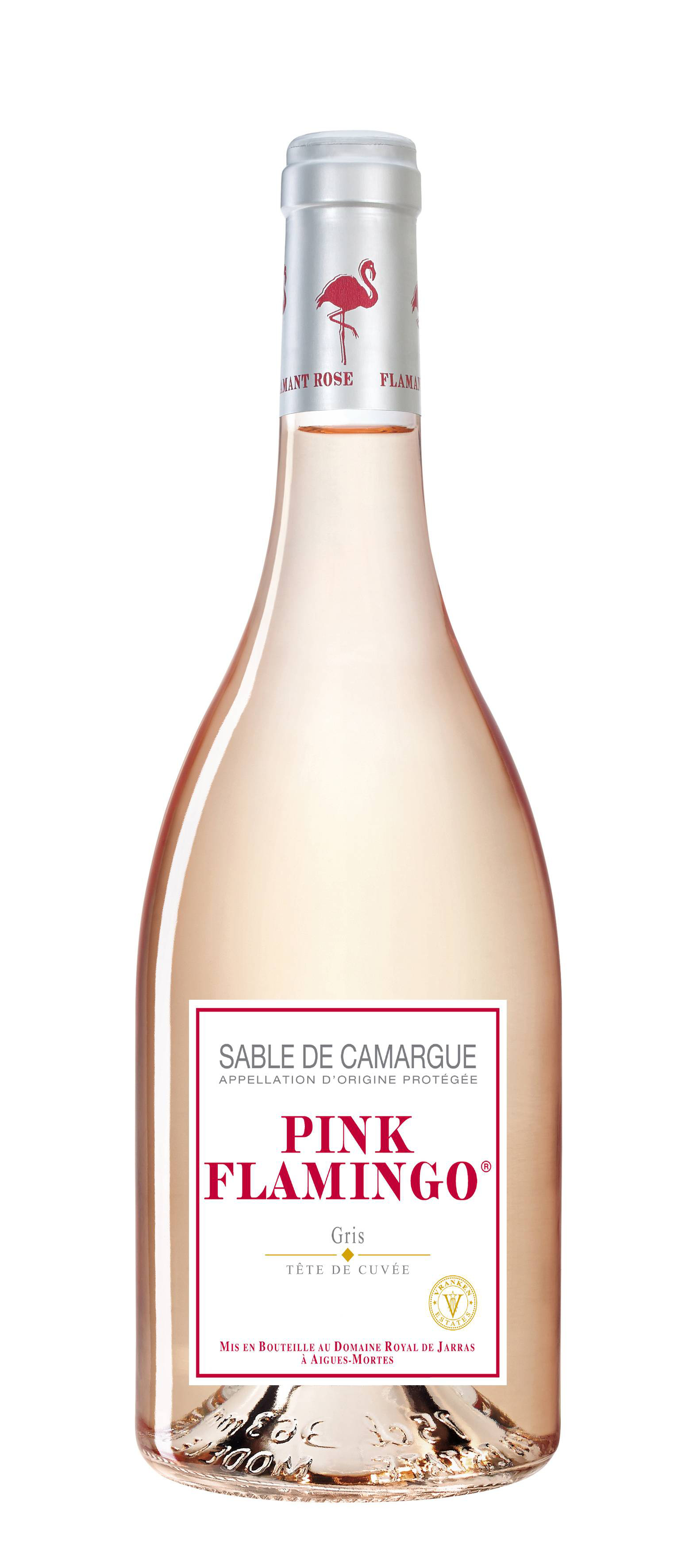 Pink Flamingo Gris BIO, 2022 - Sable de Camargue IGP - Ros&eacute; - 75 cl