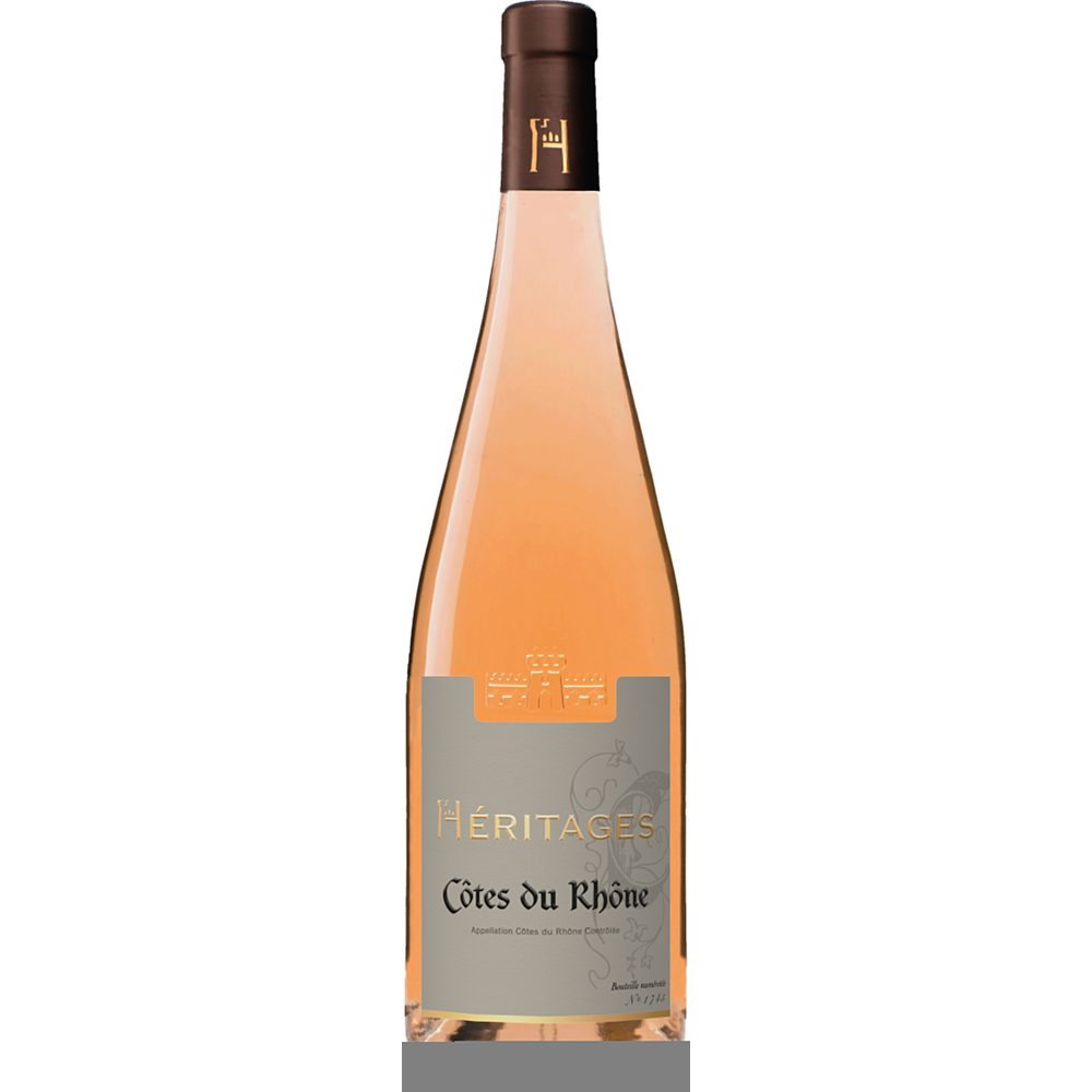 Héritages, 2022 - Côtes du Rhône AOP - Rosé - 75 cl