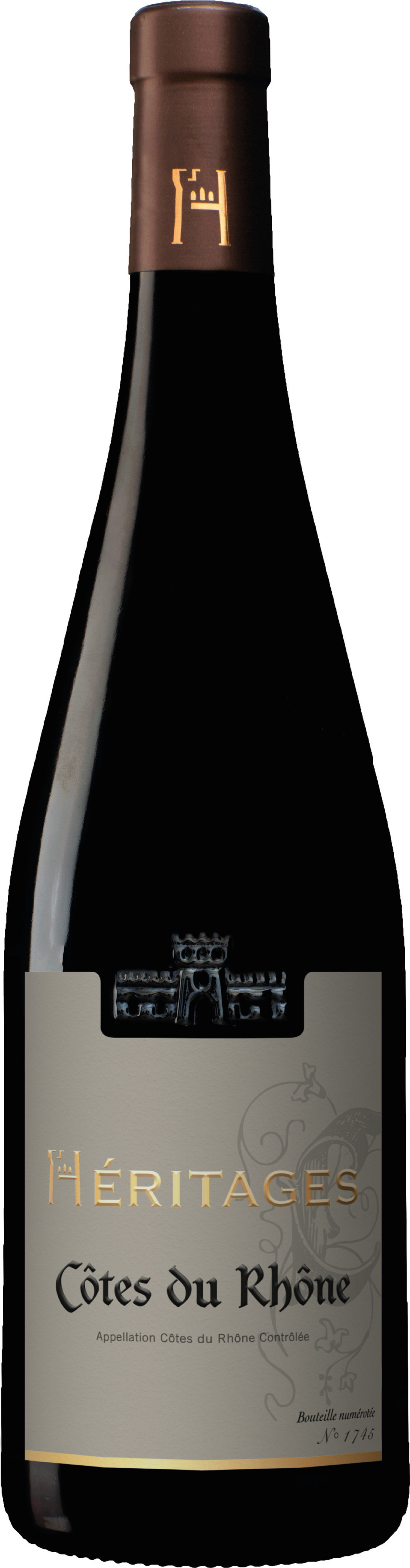 Héritages, 2022 - Côtes du Rhône AOP - Rouge - 75 cl