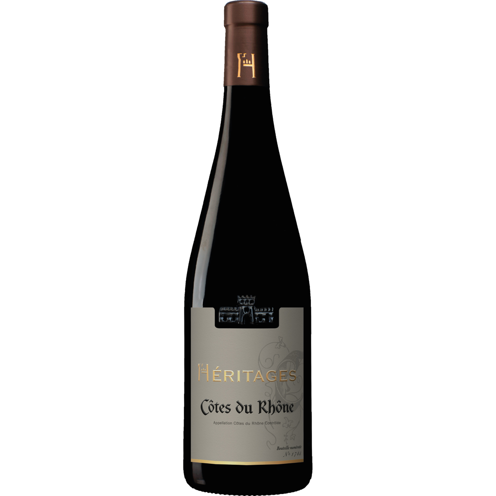 Héritages, 2022 - Côtes du Rhône AOP - Rouge - 75 cl