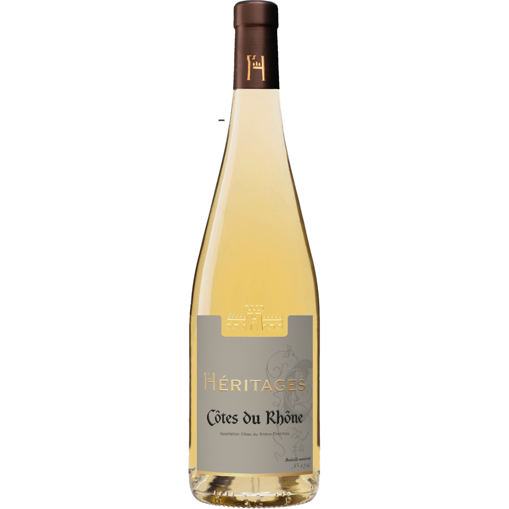 Héritages, 2021 - Côtes du Rhône AOP - Blanc - 75 cl