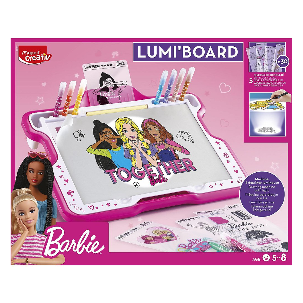 Lumiboard Barbie - Machine à Dessin