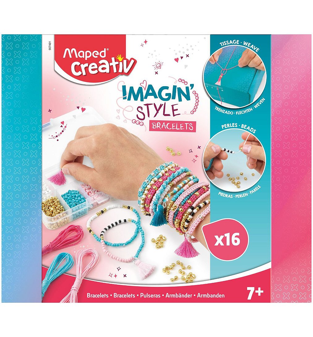 BRACELETS TENDANCES TISSAGE & PERLE