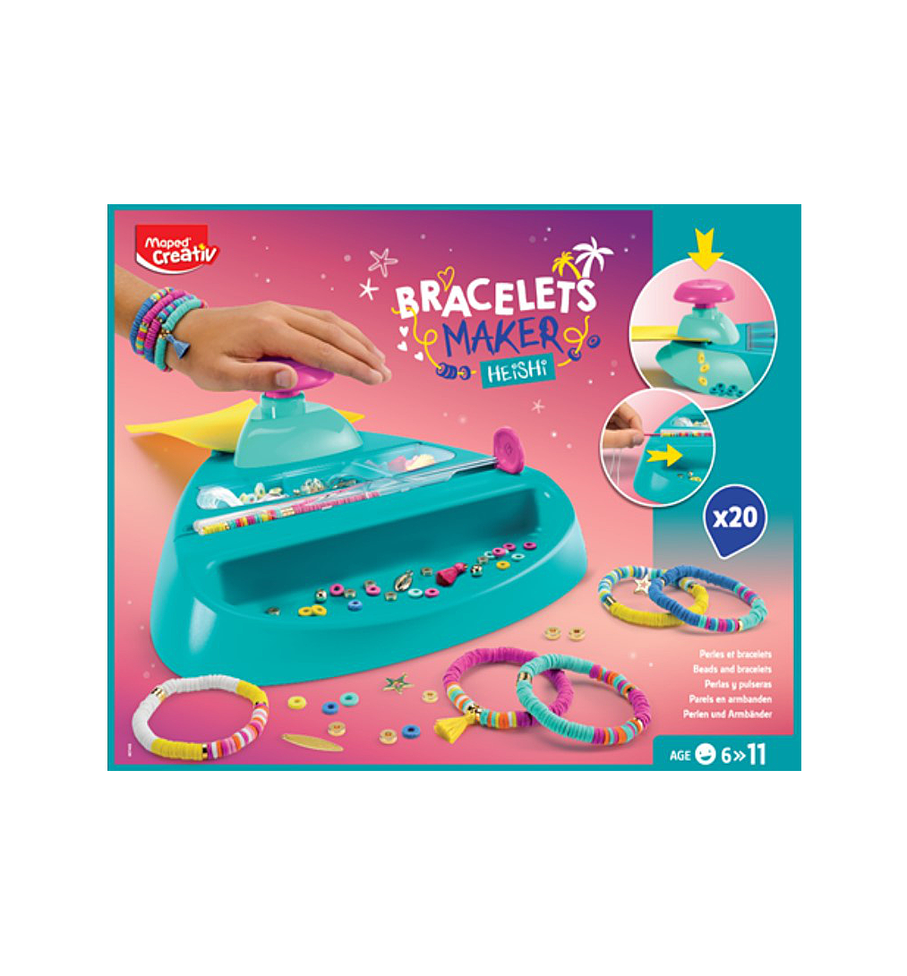 Bracelets Maker – Machine à bracelets et fabrication perles et bijoux enfants – Dès 6 ans