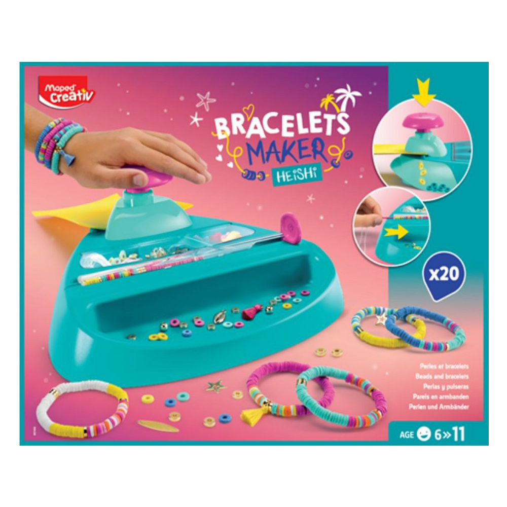 Bracelets Maker – Machine à bracelets et fabrication perles et bijoux enfants – Dès 6 ans