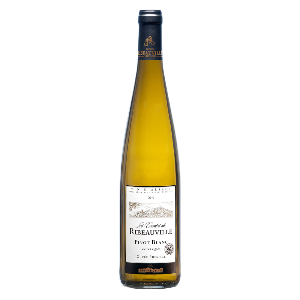 Cave de Ribeauvillé Prestige, 2019 - Alsace Pinot Blanc AOP - Blanc Sec - 75 cl