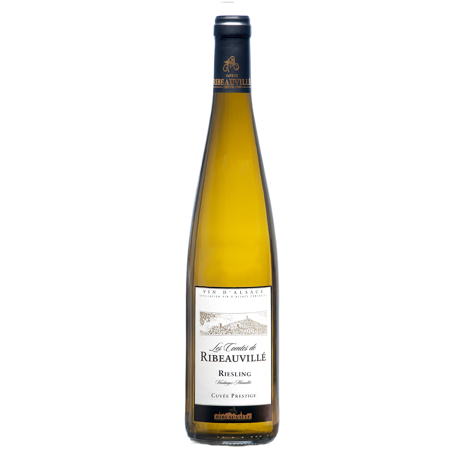 Cave de Ribeauvillé Collection, 2020 - Alsace Riesling AOP - Blanc Sec - 75 cl