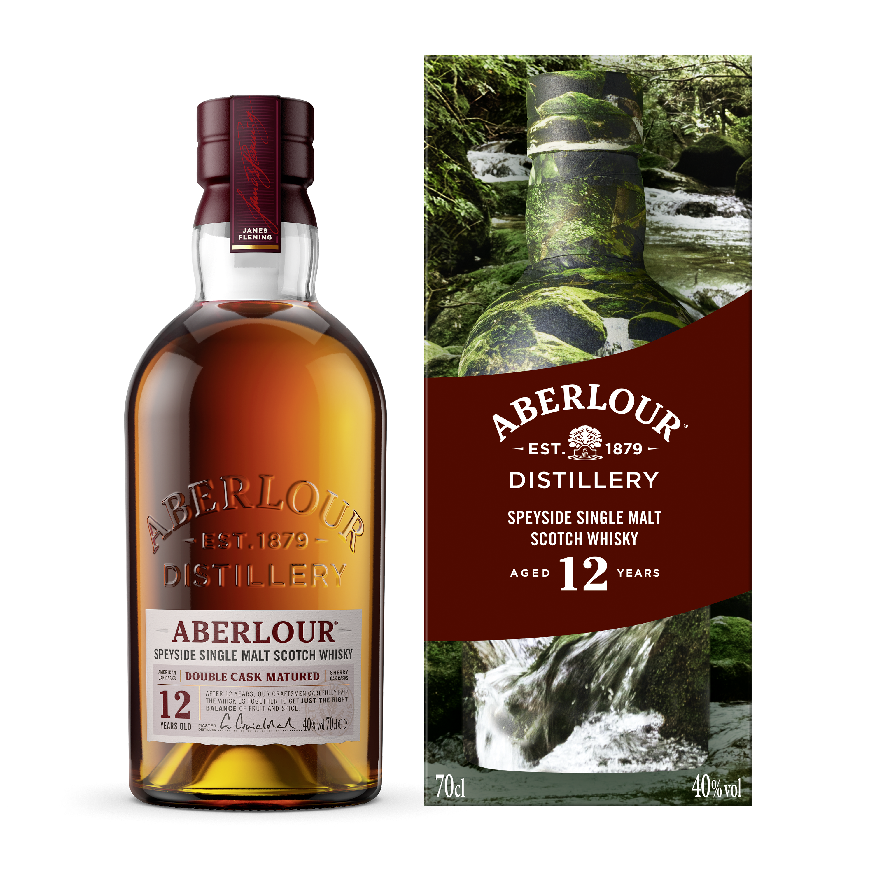 Whisky Single Malt Aberlour 12 ans - Royaume Uni, 40 % vol. - 70 cl